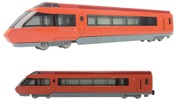 新製品】Nゲージ No.25 小田急ロマンスカーGSE | 株式会社トレーン