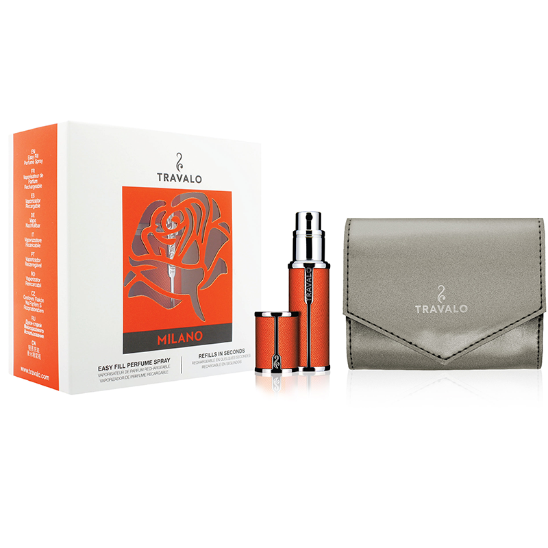 102 Travalo アトマイザー Milano SET orange