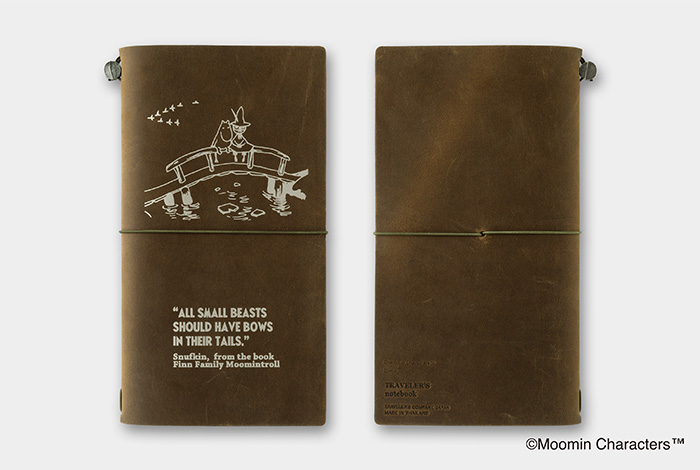 TRAVELER'S notebook Limited Set MOOMIN from the book “The Happy