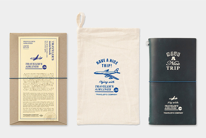 トラベラーズノート 限定セット エアライン / TRAVELER'S notebook