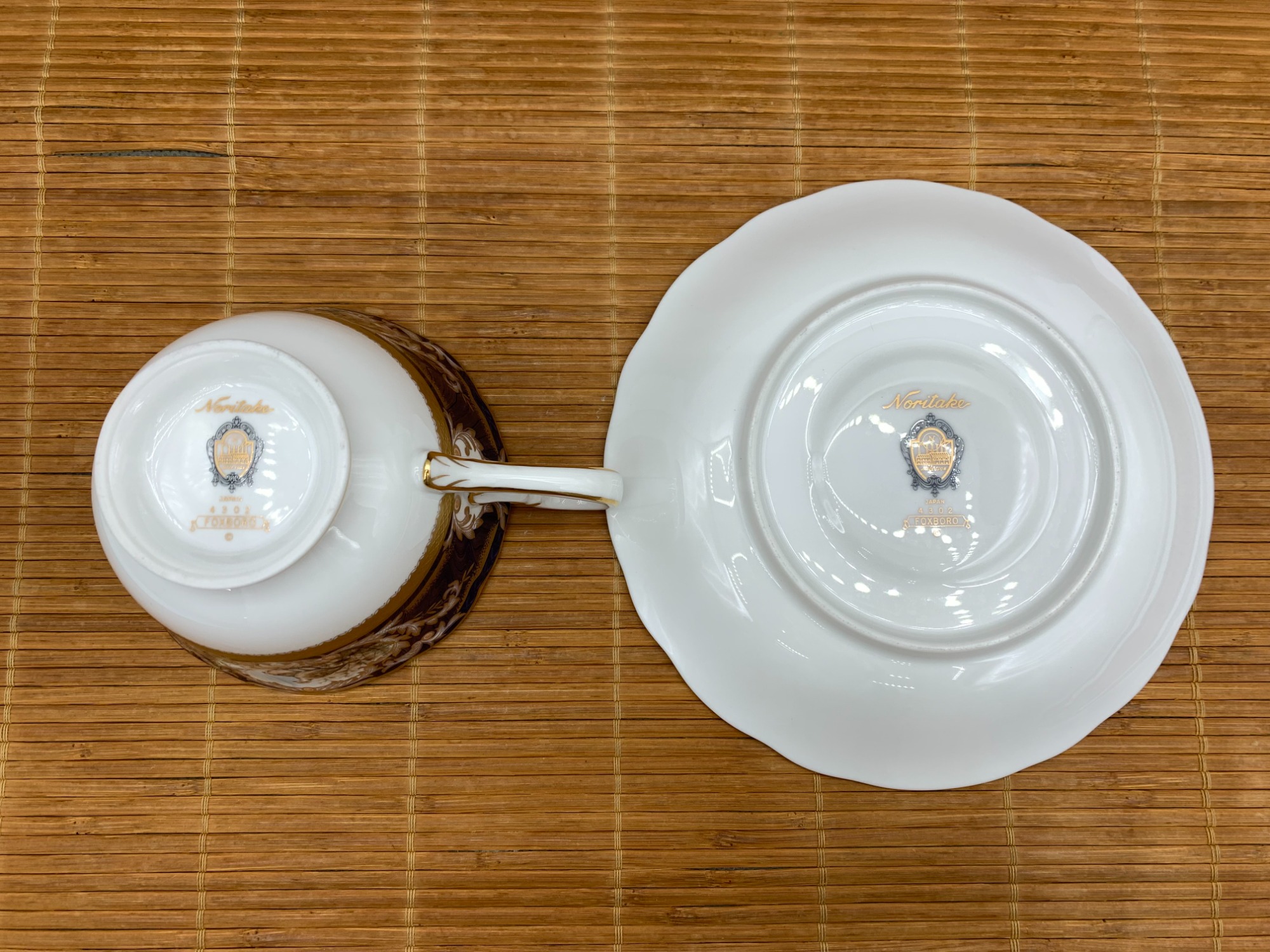 Noritake/ノリタケ】フォックスボロ カップ＆ソーサーのご紹介です