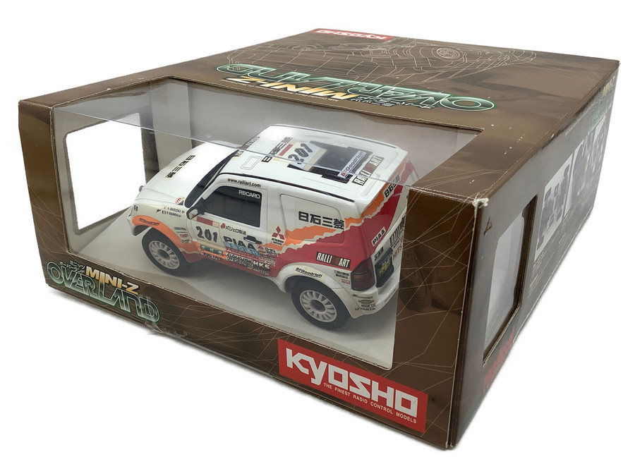 京商 (キョウショウ) のラジコン 三菱 パジェロ パリダカールラリー