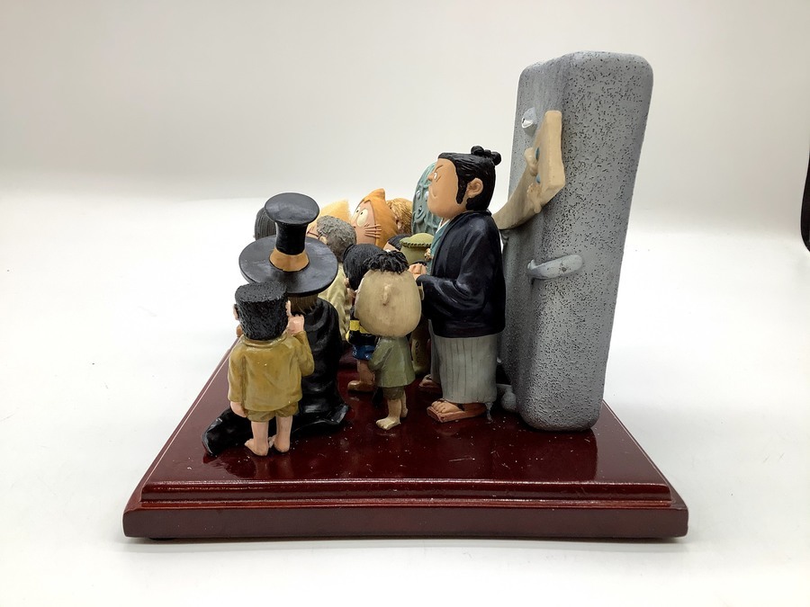 レア 水木しげる 旭日小綬章記念の特製ブロンズフィギュア 妖怪達に