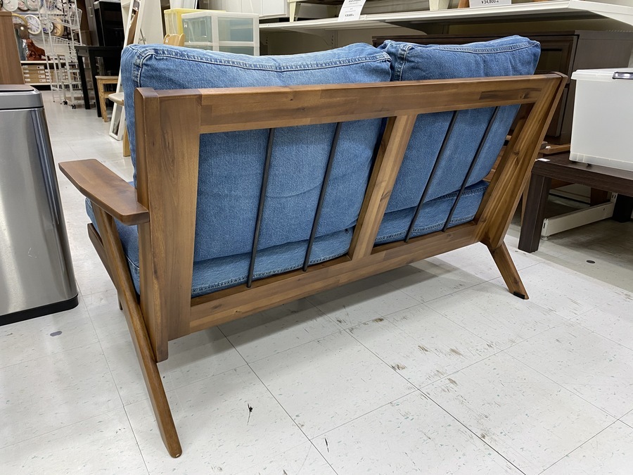 UNICO（ウニコ）のデニムカバーリングソファ2シーター【SWELLA】が買取