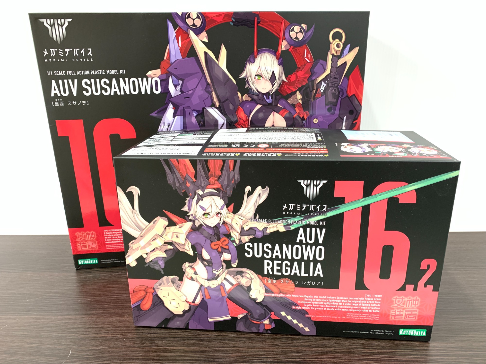 KOTOBUKIYA/コトブキヤ】メガミデバイス 皇巫 スサノヲKP581X& 皇巫