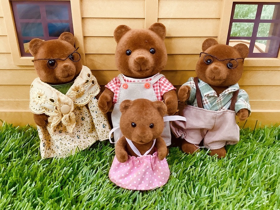 レトロシルバニア大集合！ブラウンくまさんの家族が入荷しました