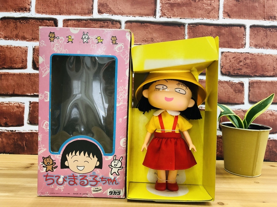 昭和レトロ】ソフビフィギュアちびまる子ちゃん タカラ 廃盤品入荷しま