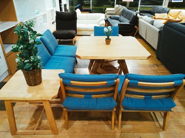 雅』シリーズ！MIKIMOKU(ミキモク) ダイニング7点セットが入荷しま