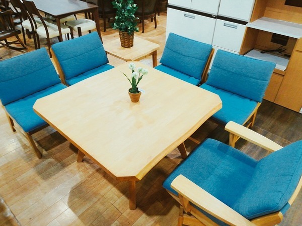 雅』シリーズ！MIKIMOKU(ミキモク) ダイニング7点セットが入荷しま