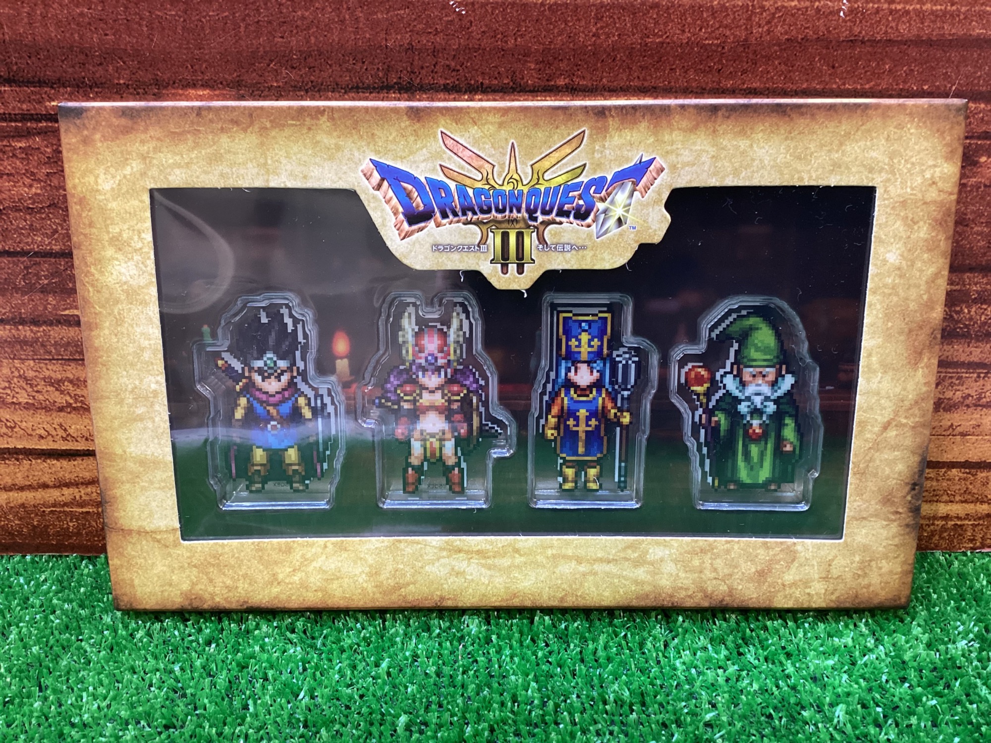 ドラクエⅢ】キャラクターアクリルブロック 4人パーティセット 未使用
