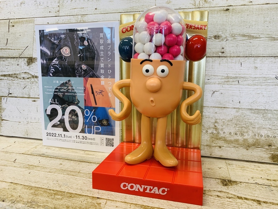 レトロ雑貨買取強化中！CONTAC（コンタック）Mr.CONTACフィギュア買取
