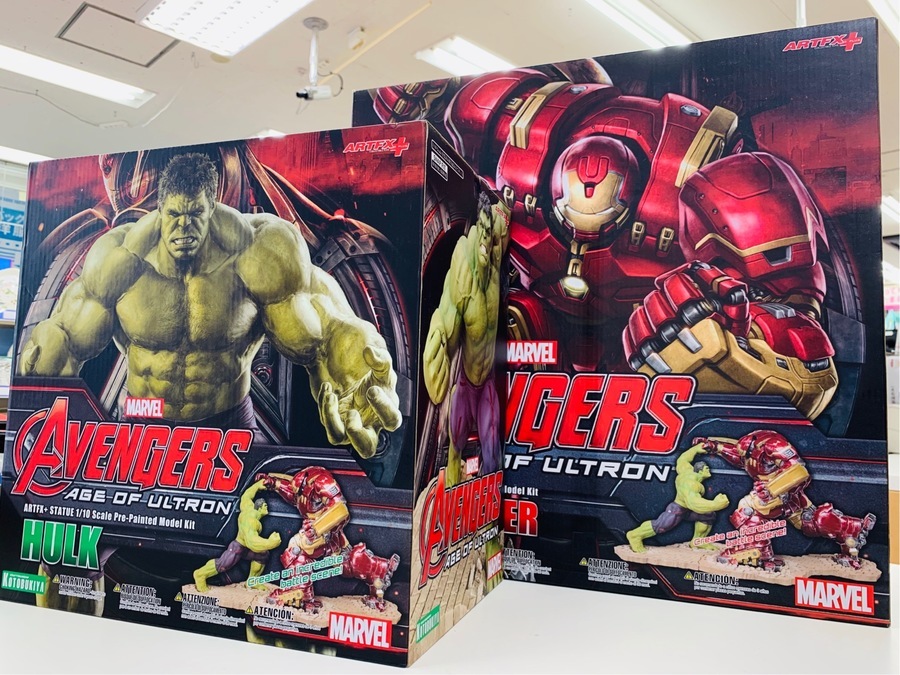 圧倒的再現度！アベンジャーズのフィギュアセットが入荷！【松戸店
