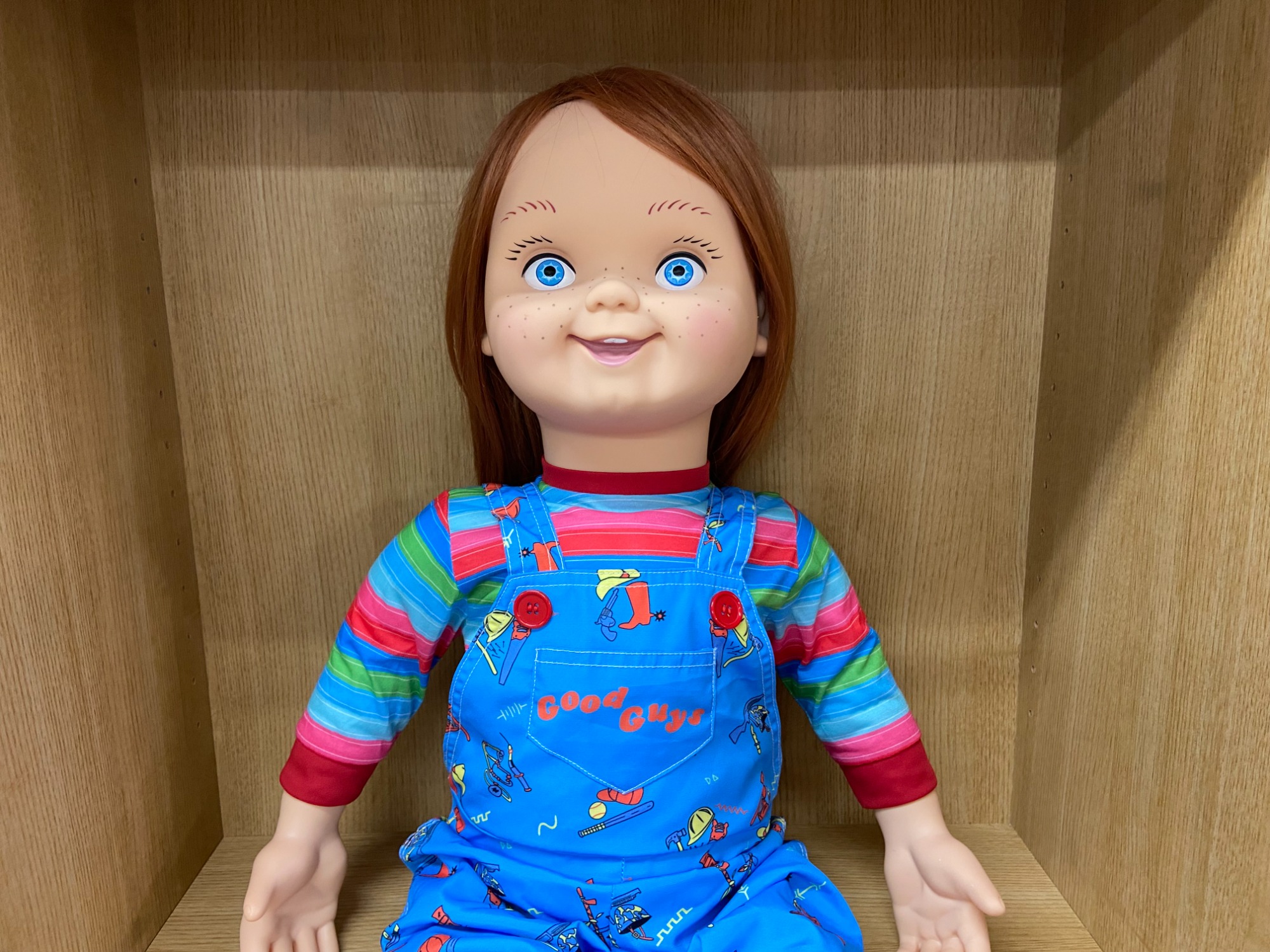 チャイルド・プレイ2仕様】等身大のチャッキードールが入荷いたしまし
