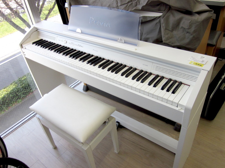 CASIO PX-760 ホワイト 電子ピアノ privia カシオ電子ピアノ白Px760