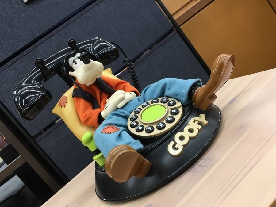 Disney グーフィーのかわいい電話機♪【所沢店】｜2018年04月05日