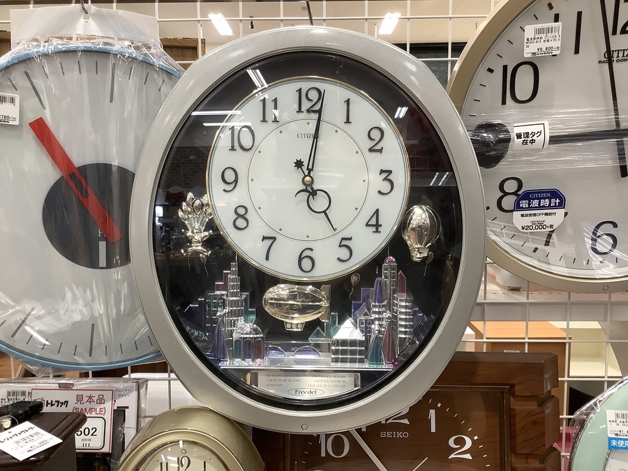 CITIZEN シチズン からくり掛け時計入荷しました【ミスターマックス