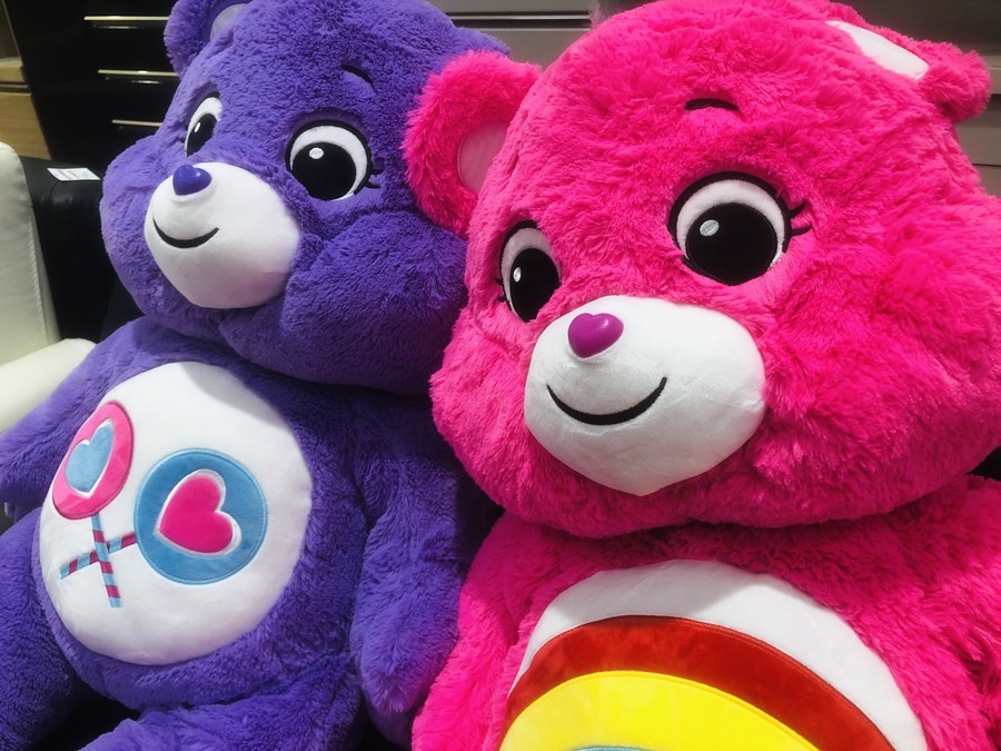 CARE BEARS ケアベア 特大ぬいぐるみ入荷【ミスターマックスおゆみ野店