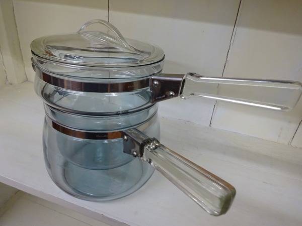 アメリカンヴィンテージPyrex ソースパン＆片手鍋入荷致しました