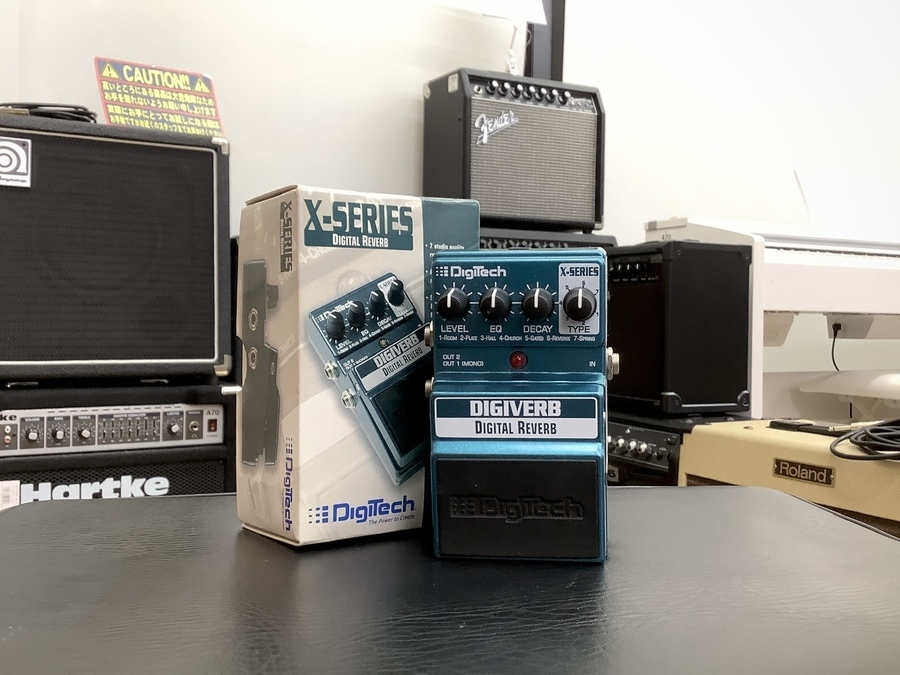 スマホで購入】DigiTech(デジテック)のリバーブ「DIGIVERB」が入荷しま