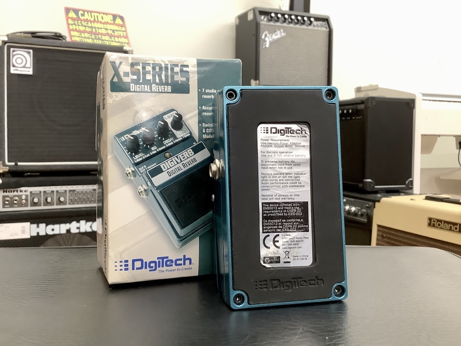 スマホで購入】DigiTech(デジテック)のリバーブ「DIGIVERB」が入荷しま