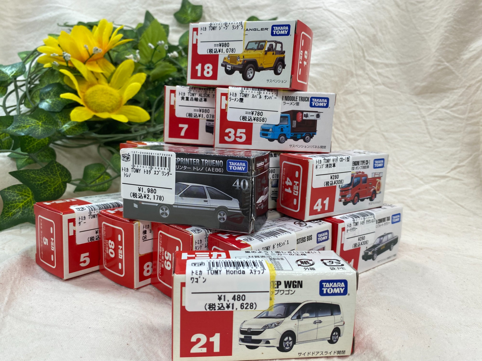 トミカ】トミカ棚新設！夏の大大大量入荷！8月はホビー買取