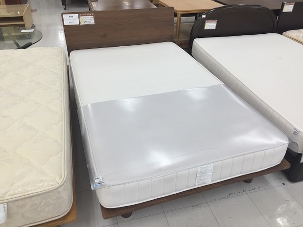 中古ベッド 無印良品 フランスベッドも展示中！フレームとマットレスの