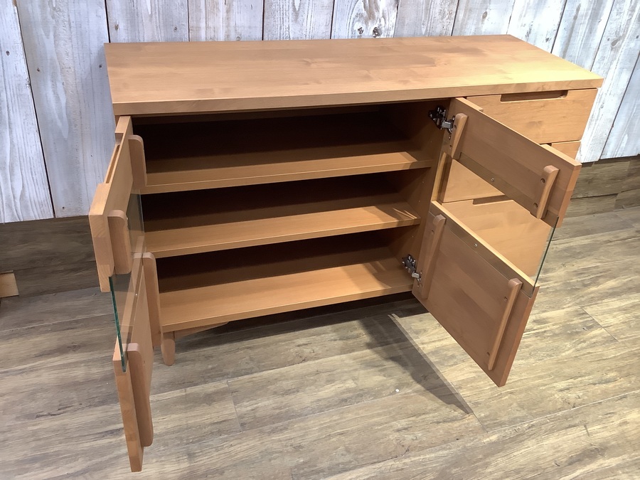 unico（ウニコ）】廃盤品！アメリカンカフェデザインのキャビネット