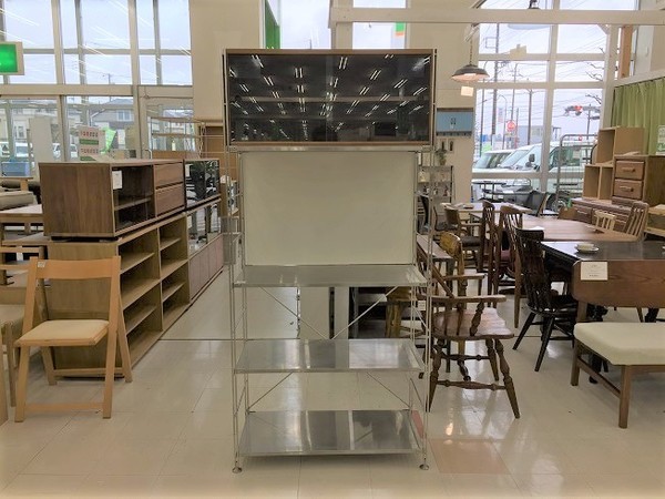 鉄板アイテム！ 無印良品 ステンレスユニットシェルフ 入荷しました