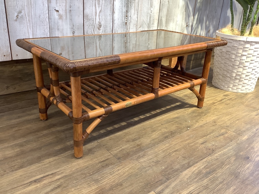 KAZAMA（カザマ）】籐家具の代表的メーカーKAZAMAの2P・1Pソファ・ロー