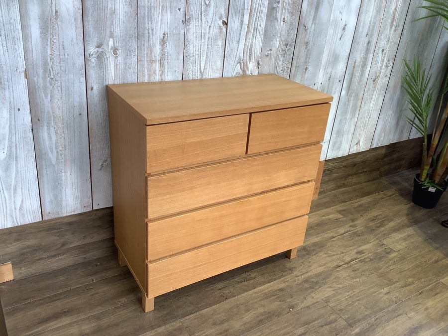 無印良品】シンプルなデザインでナチュラルなインテリアに最適なタモ材