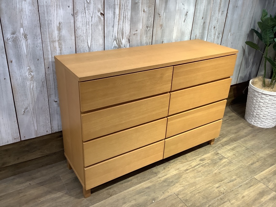 無印良品】収納力バツグンのオーク材チェスト4段が入荷しました！無印