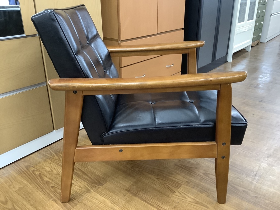 スマホで購入』80年代ヴィンテージ。『オールド カリモク』Kチェア