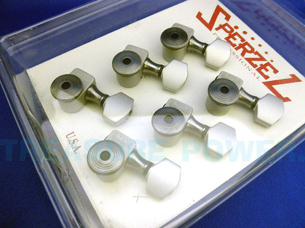 Lock Type Guitar Pegs 6 In Line＊ ロック式 ギターペグ 6連タイプ