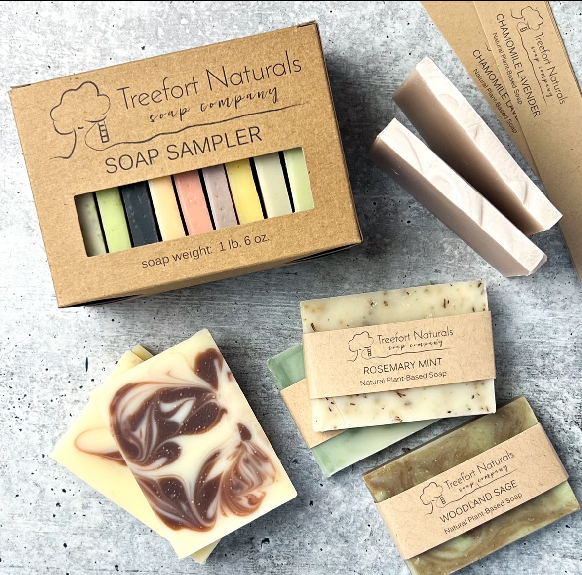 Soap Sampler Set - Treefort Naturals