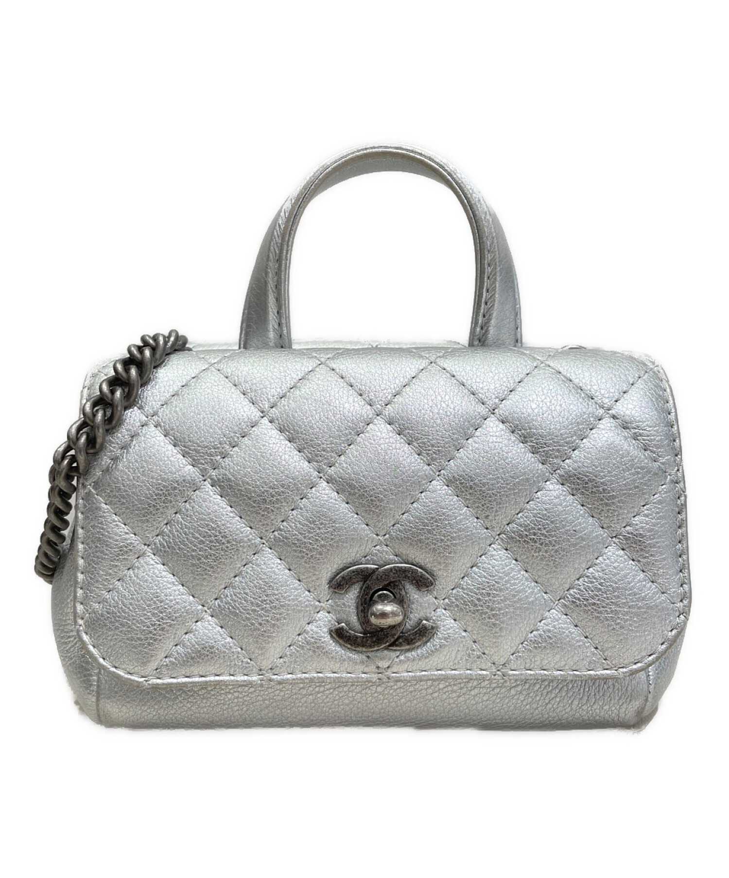 中古・古着通販】CHANEL (シャネル) チェーンショルダーバッグ