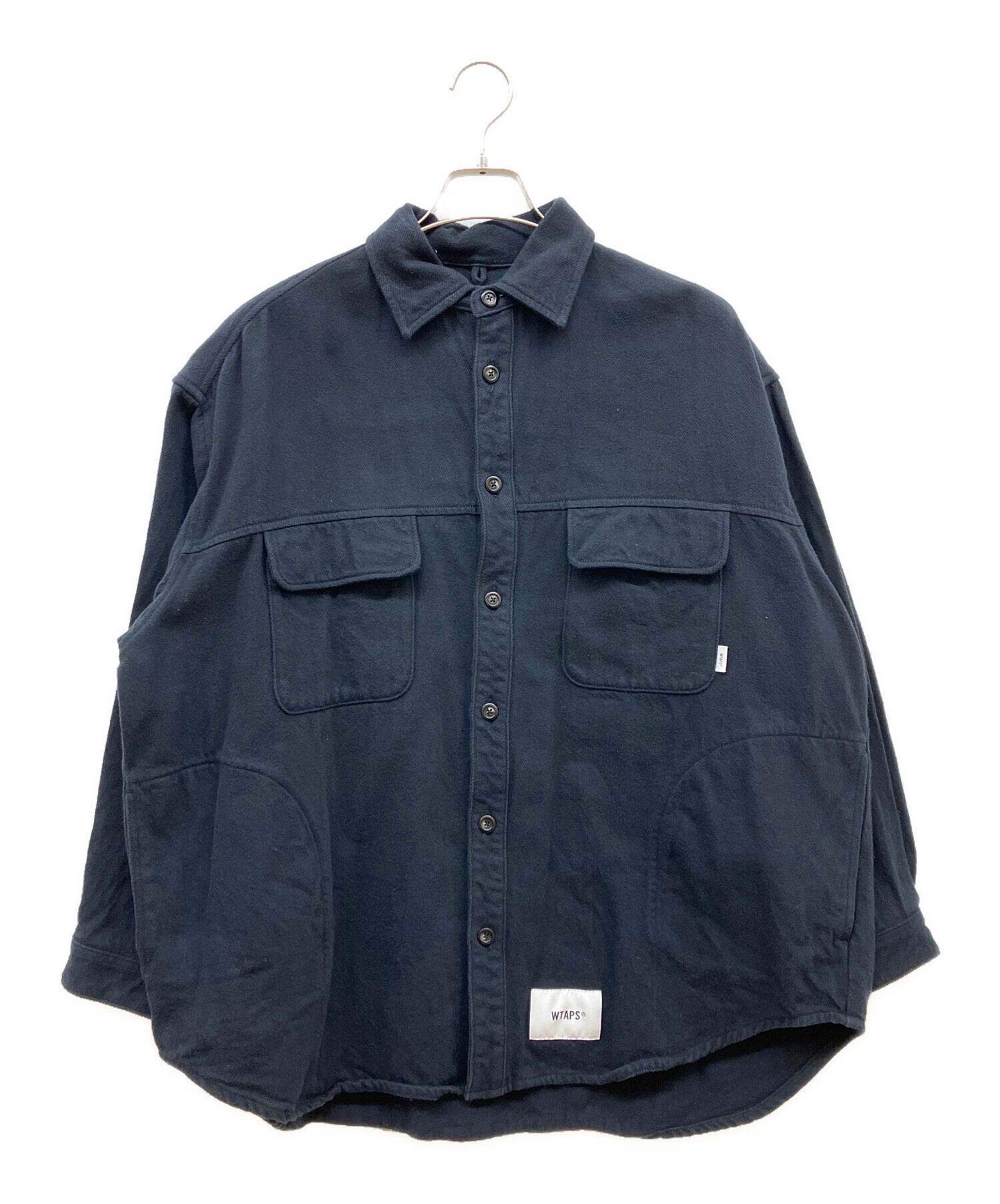 中古・古着通販】WTAPS (ダブルタップス) フランネルオーバーシャツ