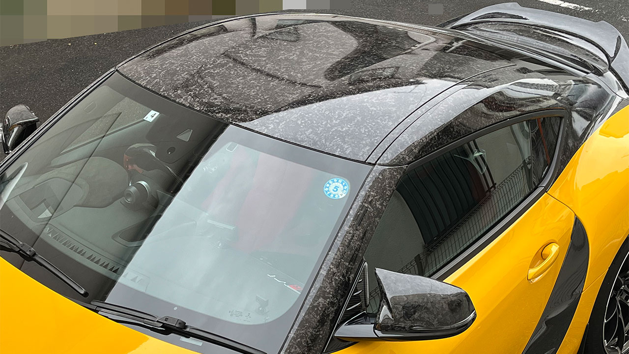 トヨタ スープラRZのカーラッピングフィルム – 広島のカーコーティング