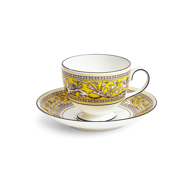 ウェッジウッド】フロレンティーン シトロン ティーカップ＆ソーサー