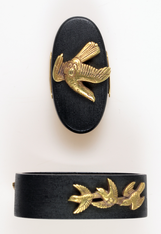 縁頭 後藤延乗光孝 鳥図[F00155]｜刀剣や刀の販売なら日本刀販売専門店