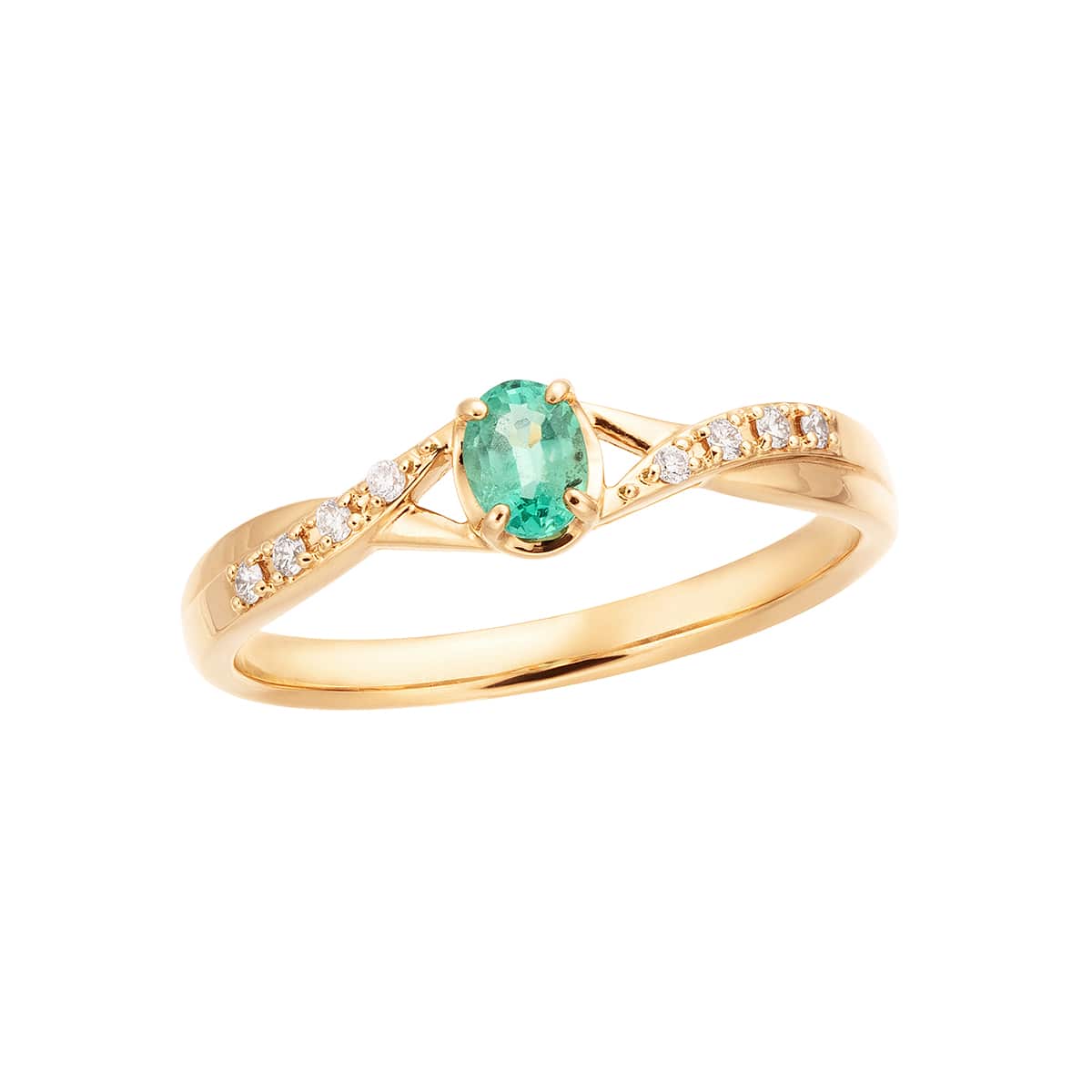 プラチナエメラルドリング(RFR039-002)|TSUTSUMI（ジュエリーツツミ