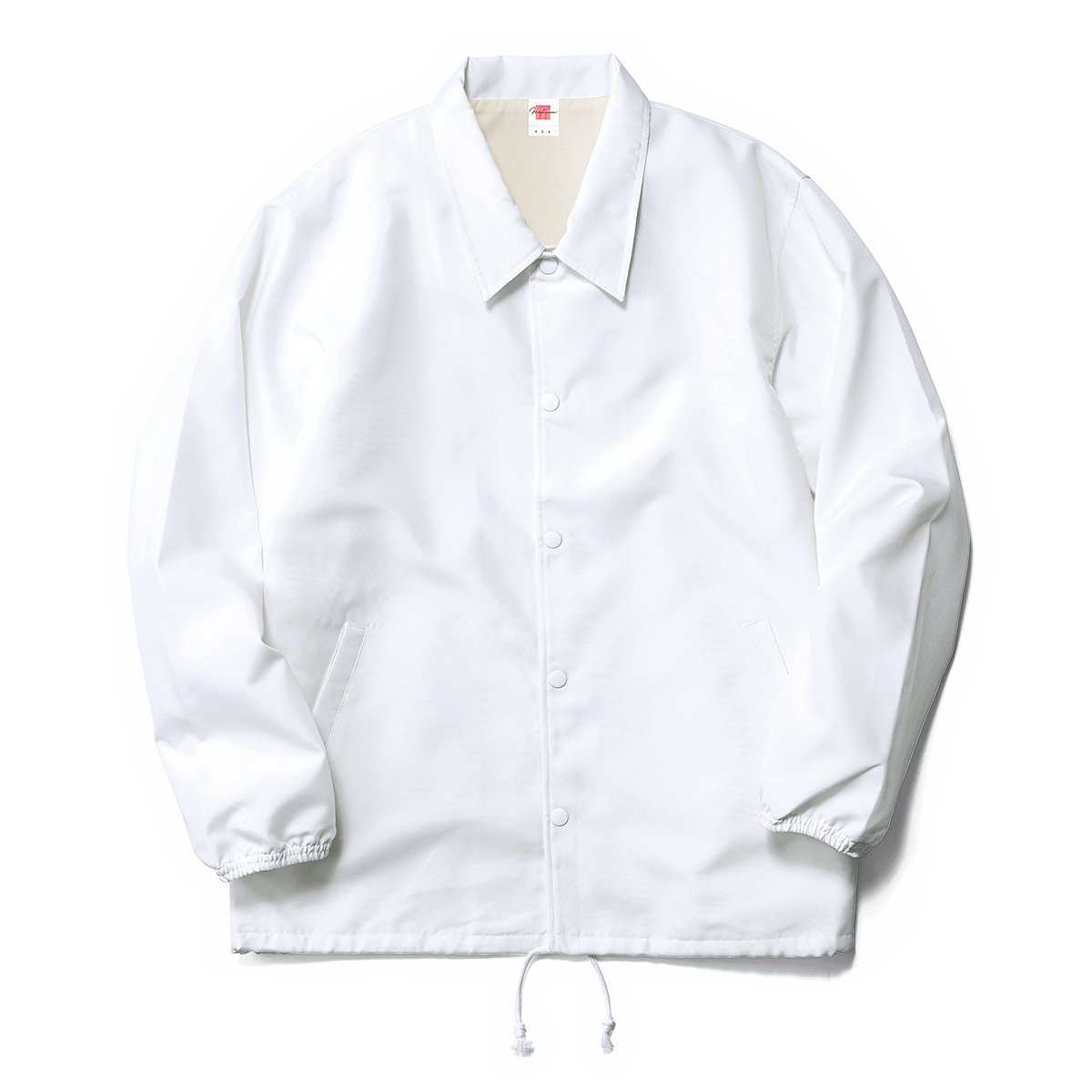 コーチジャケット（裏地あり） | メンズ | 1枚 | MJ0077 | ホワイト