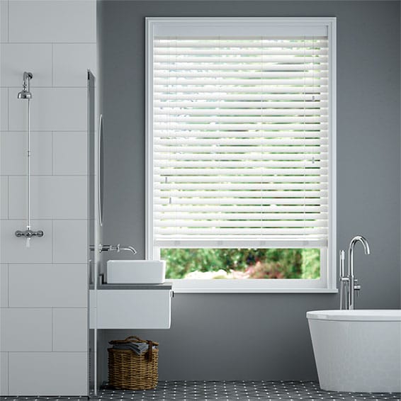 インプレッション グラシエホワイト ウッドブラインド