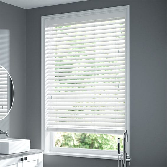 インプレッション グラシエホワイト ウッドブラインド