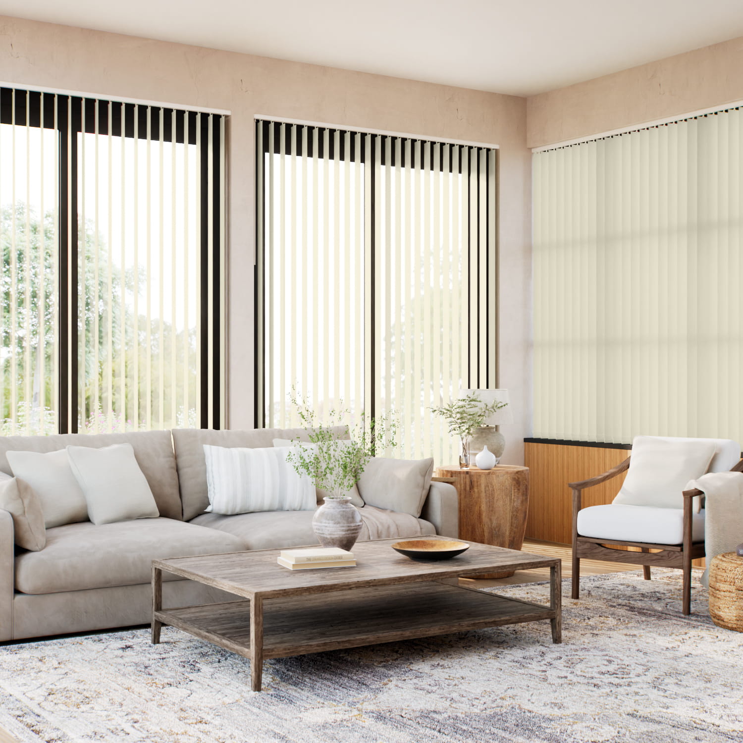 ブラーノ シャンパン バーチカルブラインド