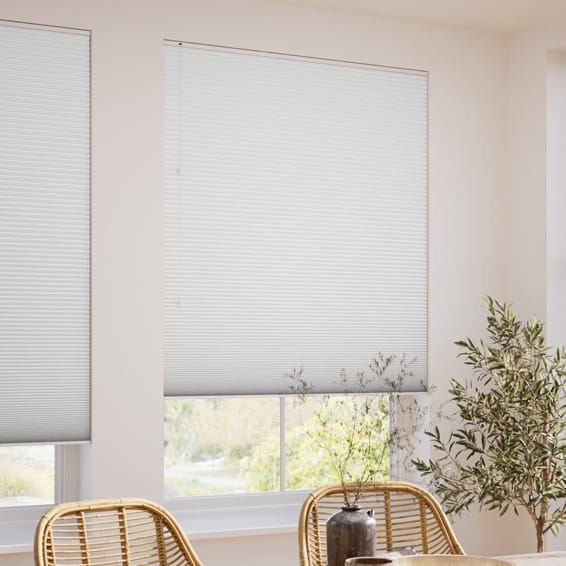 遮光トリプルハニカム ピュアホワイト ハニカムシェード