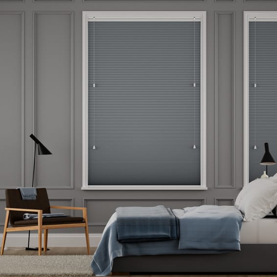 ツインハニカム シアースレートブルー ハニカムシェード