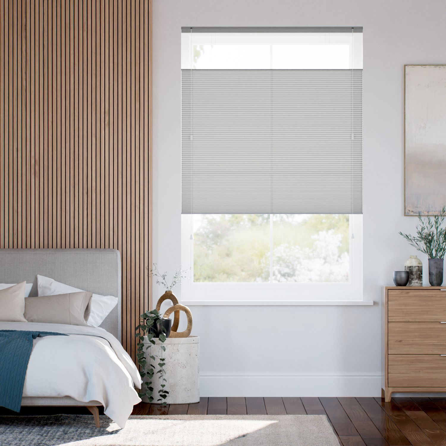 採光トップダウンハニカム グラフファイト シェード