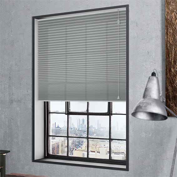 採光ハニカム ニッケル・グレー ハニカムシェード