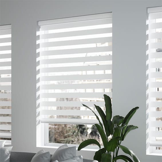 ゼブラ ホワイト 調光ロールスクリーン