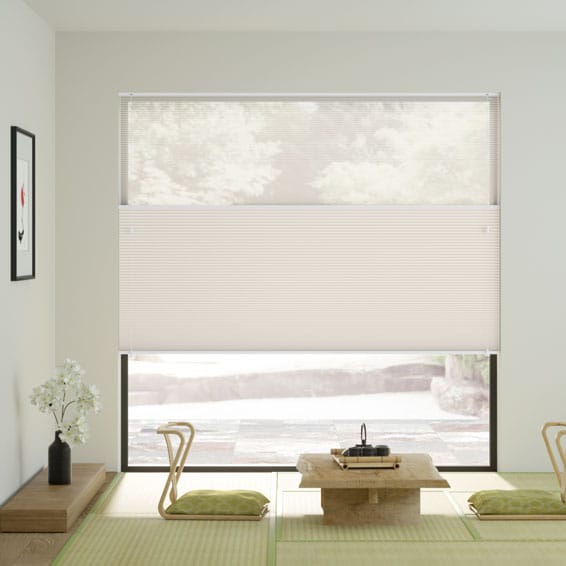 ツインハニカム シアーアイボリー ツインハニカムシェード